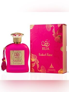 Rua Radiant Rose Eau De Parfum Spray by Paris Corner (100ml) 3.4oz